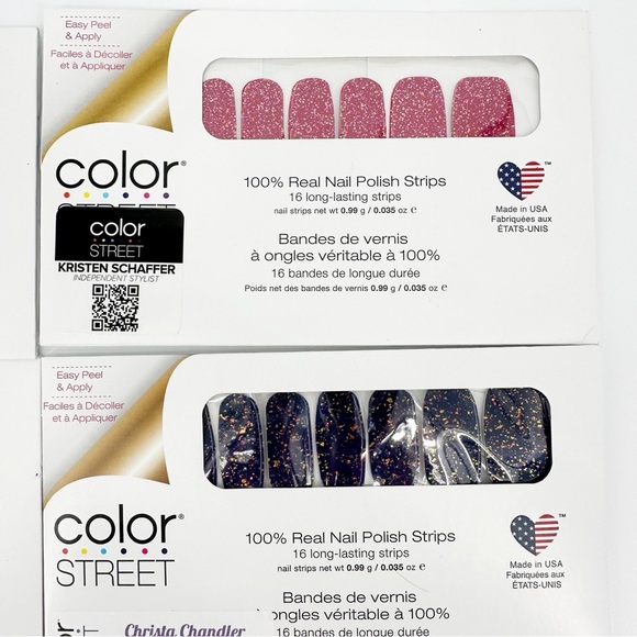 Color Street 5 Piece Bundle of Nail Polish Strips - Picture 3 of 6